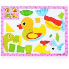 Магнитная мозаика Щепочка "На пруду"