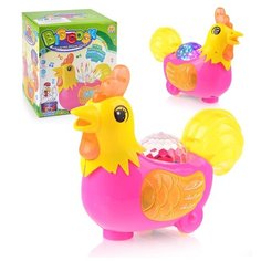 Музыкальная игрушка Oubaoloon Петушок, в коробке (800-3)