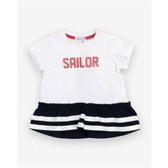 Футболка Gulliver Baby, размер 74, белый