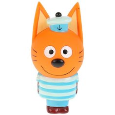 Игрушка для ванной Играем вместе Три Кота Коржик (ST-FT1808) оранжевый/белый/голубой