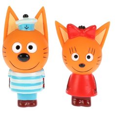 Игрушка для ванны Капитошка Три Кота (Карамелька и Коржик)