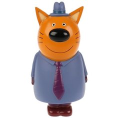 Игрушка для ванной Капитошка Три кота Папа (LX18002) синий/оранжевый