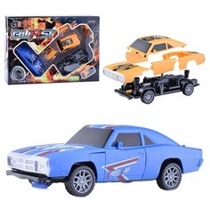 Набор машин Oubaoloon 2 шт, составной кузов, в коробке (X001G)