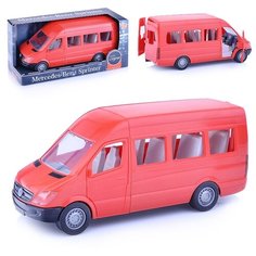Автомобиль Тигрес "Mercedes-Benz Sprinter" Пассажирский (красный) (39656)