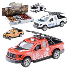 Машина Oubaoloon инерционная, открываются двери, в коробке (K174A5)