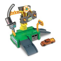 Autogrand Игровой набор Megapolis: Перерабатывающий завод, 48256, желтый/зеленый/серый