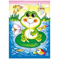 Рамка-вкладыш Дрофа-Медиа Лягушонок (1198), 8 дет.