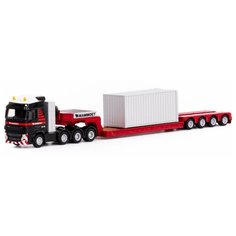 Тягач Полесье Mammoet toys, Volvo fh4 Glob xl, 8x4 с платформой, контейнер