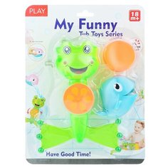 Игрушка для ванны Oubaoloon "Веселое купание", на листе (5509)