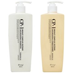 Cp-1 Бессульфатный набор для волос ESTHETIC HOUSE Протеиновый бессульфатный шампунь + Протеиновый бальзам (500 мл*2 шт.)