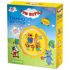 Фантазёр Панно из гипса Три кота "Семейный портрет" 405107