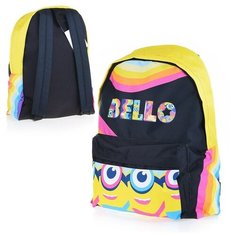 Рюкзак мягкий "Миньоны", 1 отделение, на молнии с двумя бегунками, большой карман на молнии Centrum