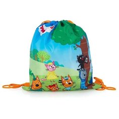 Мешок для обуви Три кота 27х32х1малый Академия Холдинг