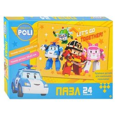 Пазл 24 "Пожарная машина. Робокар Поли" Origami