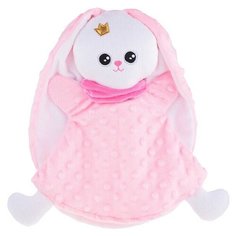 Игрушка "Кукла на руку Зайка" (розовый) Мякиши