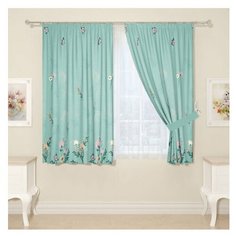 Фотошторы для кухни 14638, 145*160 см, 2 шт. Сирень