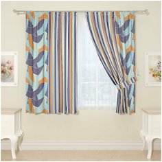 Фотошторы Сирень для кухни, 145*160 см, 2 шт.