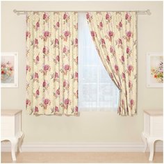 Фотошторы Сирень "Сюзанна", 145*160 2 шт.