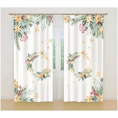 Фотошторы Сирень , 145*260 см, 2 шт.