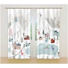 Фотошторы Сирень , 145*260 см, 2 шт.