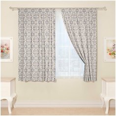 Фотошторы Сирень "Восток", 145*160 2 шт.