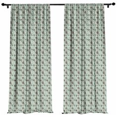 Фотошторы Сирень "Аваро", 145*260 см, 2 шт.