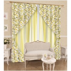 Фотошторы Сирень "Золотое искушение", 145*260 см 2шт.