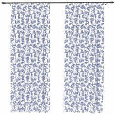 Фототюль Сирень "Фортис", 145*260 см, 2 шт.