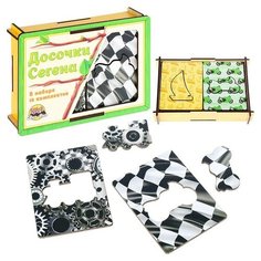 Пазл-сортер "Досочки Сегена: транспорт" Ань Янь