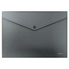 Папка-конверт на кнопке пластиковая Diamond Original, непрозрачная, A4, ассорти (в коро Erich Krause