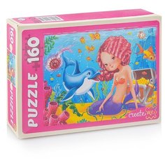 Пазлы Рыжий кот 160 деталей "Русалочка №10" (ПУ160-2462)