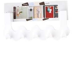 Вешалка навесная на дверь Nomi, 19-154с, Berossi, снежно-белый