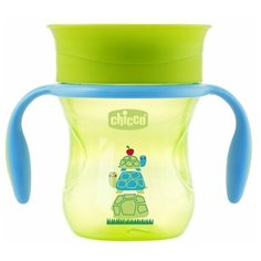 Поильник Chicco Perfect Cup, 266 мл зеленая черепаха