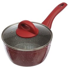 Ковш MOULIN VILLA Raspberry RBS-16-I, 1.2 л, красный/серый