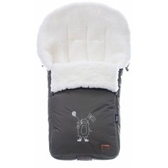 Конверт-мешок Nuovita Islanda Bianco меховой 90 см хаки