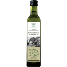 Натуральные продукты масло смесь Гурман Краснодарское элитное, стекло, 0.25 л