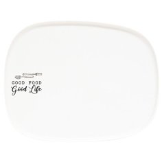 Тарелка Easy Life закусочная Kitchen Elements без инд. упаковки, фарфор, 20.5х16 см (EL-R1902_KITE)