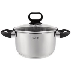 Кастрюля TalleR TR-11010, Тиана, 24*11,5 см, 5,1 л., подходит для всех типов плит