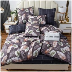 Комплект постельного белья ситрейд CLR-142, Евро, простыня на резинке 160х200х20, наволочки 50х70 и 70х70