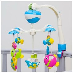 Жирафики Мобиль музыкальный «Морские истории», на батарейках