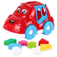Машинка каталка автобус игрушка красная с фигурками 25.5x16.5 см технок / игрушки для песочницы / машинка игрушка / автобус лол / красный автобус / сортер для малышей / сортер для детей / сортеры / сортеры для малышей / домашние животные фигурки
