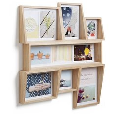 Мультирамка настенная Edge натуральное дерево Umbra