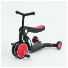 Xiaomi Детский самокат-беговел Xiaomi BeBeHoo Multi-function Deformation Stroller 5 в 1 (красный)