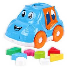 Машинка каталка автобус игрушка голубая с фигурками 25.5x16.5 см технок / игрушки для песочницы / машинка игрушка / автобус лол / голубой автобус / сортер для малышей / сортер для детей / сортеры / сортеры для малышей / домашние животные фигурки