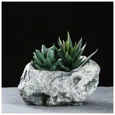 Кашпо керамическое "Камень" 15*9*8см 5274555 Take It Easy