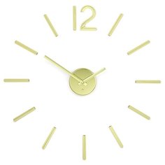 Часы настенные Umbra Blink латунь