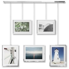Панно для фотографий Umbra Exhibit хром (1013426-158)