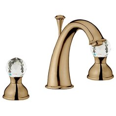 Смеситель для раковины (умывальника) Webert Karenina KA750101 bronze бронза