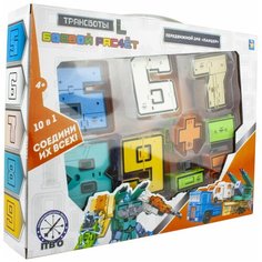 ПВО Передвижной ЗРК Панцер, 1Toy (игровой набор, 5 цифр и 5 знаков, Т16174, серия Трансботы L)