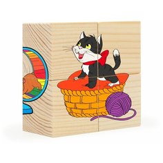 Домашние любимцы, Анданте (кубики, 4 шт, RDI-D491a)